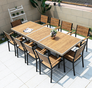 <span class=keywords><strong>De</strong></span> aluminio forjado mesa <span class=keywords><strong>de</strong></span> comedor y 8 sillas duradera calidad muebles <span class=keywords><strong>de</strong></span> patio <span class=keywords><strong>de</strong></span> juegos al aire libre - Product Image 2