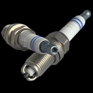 Bougies d'allumage en iridium platine à double électrode de haute qualité 02422235914 pour Audi VW <span class=keywords><strong>BMW</strong></span> Mercedes Benz - Product Image 2