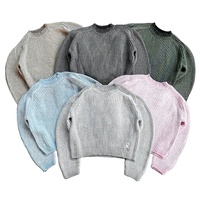 Pull vintage unisexe personnalisé pour homme, pull en tricot pour homme