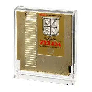 Dustproof Clear Protective Nintendo Entertainment System Loose Cartridge Acrylic Display Case NES Games Storage Protector Box