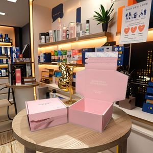 Hot Bán Hàng Biểu Tượng Tùy Chỉnh Sóng Bao Bì 2Mm Cứng Nhắc Bóng Cán Tear Dải Dây Kéo Bưu Phẩm Vận Chuyển Giá Rẻ Giấy Các Tông - Product Image 1