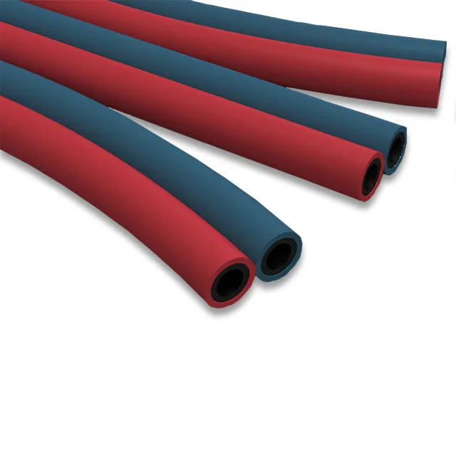 Tubo in PVC Premium italiano con doppia versione di rinforzo tessile in poliestere ad alta tenacità disponibile