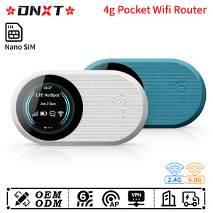 DNXT Portable Wifi <b>Router</b> WiFi6 300Mbps <b>Mobile</b> Wifi Dual-band 2.4g&5.8g Portable Wi Fi AP Mode Pocket Wifi Prices for Travel Use - Product Image 1