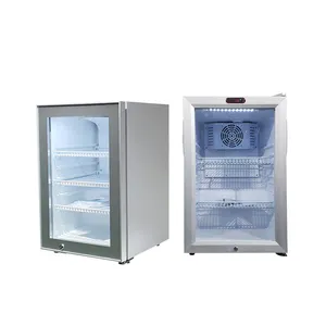 Meisda sc68 68l oem mini refrigerador, porta de vidro refrigerante refrigerante comercial geladeira