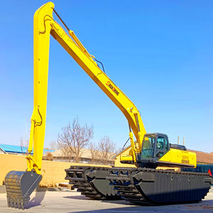 Attrezzatura di Desilting Shanzhong marca 500C palude funzionamento acqua bassa anfibia cingolato escavatore con prezzo di fabbrica - Product Image 2