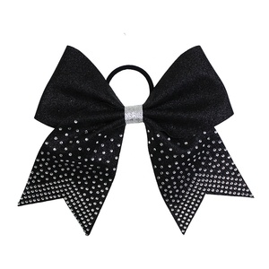 8 Inches Hot Sale Senior Glitter <strong>Custom</strong> Personalized Patty Gift Sparkly <strong>Bow</strong> Diy Color and Rhinestone for Girls <strong>Cheer</strong> Hair <strong>Bow</strong> - Product Image 3