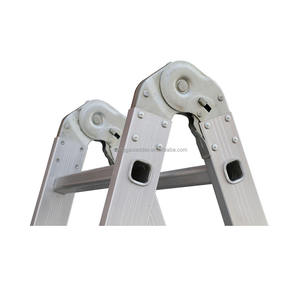 EN131 đa mục đích nhôm thang 3.7m Heavy Duty đa mục đích gấp thang với an toàn khóa bản lề - Product Image 5