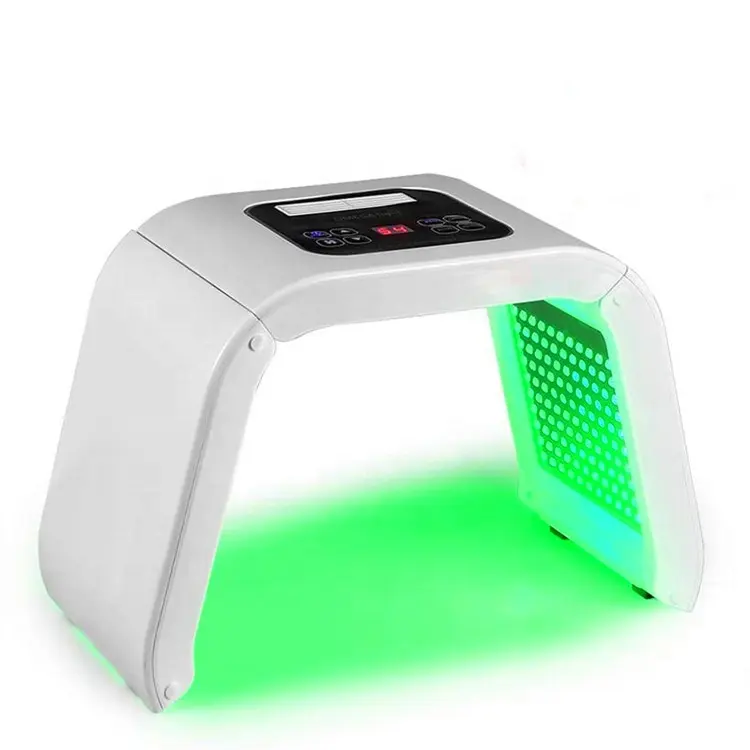 Skin Tightening Beauty Machine 7 Color Led Face Light Therapy Mask for Anti-Aging Pore Photon Face Neck Whitening