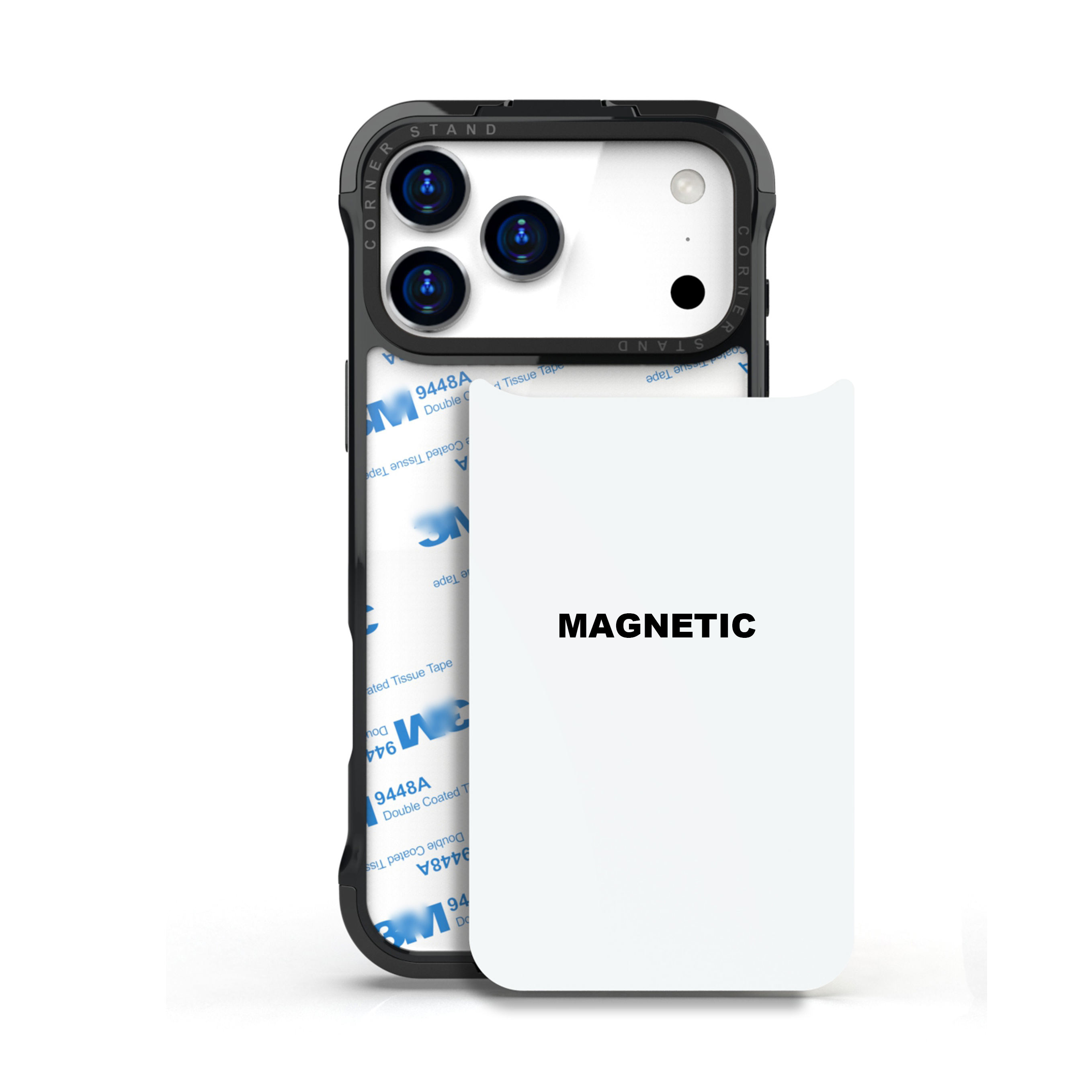 5,5M Noir avec aimant