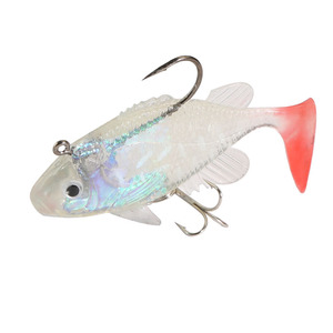 Medio ambiente de 3D ojos Señuelos de Pesca vivos pescado natural forma de Señuelos de Pesca de plástico suave de Asturias - Product Image 1