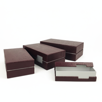 Boîte cadeau rigide en papier pour bijoux, bracelet et collier de luxe sur mesure