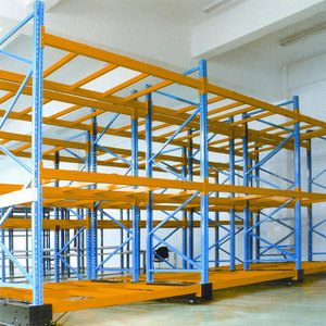 Estantes de almacenamiento de acero de almacén de alta calidad Sistema de estantería de paleta Push Back Venta directa de fábrica Estante de empuje - Product Image 3