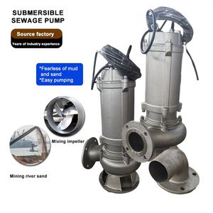 Pompe submersible monocellulaire résistante à la corrosion de 1 à 200 CV pour eaux usées, idéale pour les stations d'épuration - Product Image 6