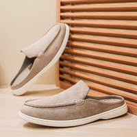 Chaussures décontractées confortables pour hommes, semelle souple, matériau supérieur léger en tissu, chaussures de créateur pour hommes, luxe, haute qualité