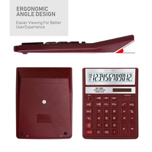 Chuyên Nghiệp 14 Chữ Số Tiền Tệ Máy Tính Dễ Thương Nhựa Văn Phòng Trường Nguồn Cung Cấp Bàn Khuyến Mại Bàn <span class=keywords><strong>Top</strong></span> Máy Tính - Product Image 2