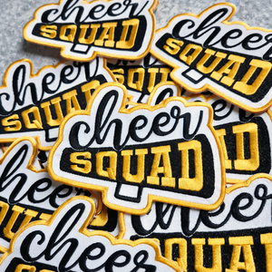 Patch brodé personnalisé haute précision pour vêtements, motif logo découpé, pour équipe de football ou groupe de supporters, thermocollant - Product Image 2