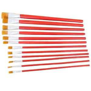 ที่มีคุณภาพสูง12ขนาดปากกาขนแปรงสำหรับภาพวาดของใบทองและเลียนแบบทองใบแปรงกินทองใบสำหรับอาหาร - Product Image 2