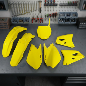 Kit di plastica 102 gialla per Suzuki RM 250 motocicli a 2025 2006 nessuna disponibilità di USA - Product Image 2