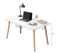 Bureau d'ordinateur de coin Simple pour étudiant, petit bureau d'étude de chambre à coucher