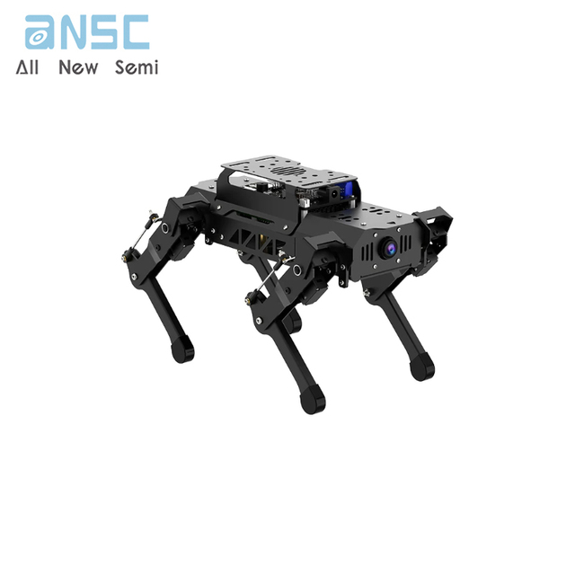 ROS Robot Quadruped Robot Dog PuppyPi Bionic Intelligent Programming AI Vision Big Model Raspberry Pi 4B/5