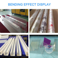 Machine à cintrer l'acrylique, le PVC et le plastique pour Mika, pour la fabrication de boîtes lumineuses, de formes angulaires et d'arches, avec des dimensions de 1300, 1250, 1200 mm et une machine à cintrer le PVC carré de 3000 mm