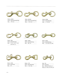 ตะขอสแน็ปทองเหลืองม้า3-1/8 ",<span class=keywords><strong>3-3</strong></span>/8",3-1/<span class=keywords><strong>2</strong></span> ", 4" ,5" - Product Image 3