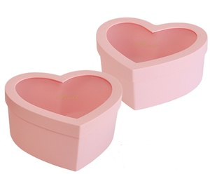 Waterproof <strong>Window</strong> Opening Gift <strong>Box</strong> Square Round <strong>Heart</strong> Shaped Romantic Gift <strong>Box</strong> Packaging <strong>Box</strong> Floral Wholesale - Product Image 5