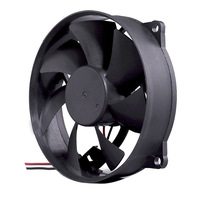 Ventilateur de refroidissement rond DC 12V 9025mm, haut débit d'air, silencieux, pour la ventilation des châssis d'ordinateurs et des appareils électroniques