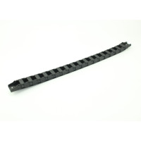 Support de câble en plastique pour rail de guidage de chaîne de traînage de pont de gaine de câble flexible