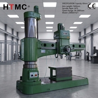 Machine à percer radiale industrielle robuste HTMC Z3063, moteur 5,5 kW, colonne à rigidité élevée, broche réglable, transmission stable