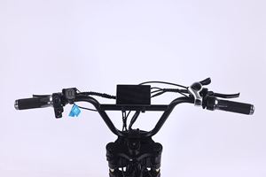 Vélo électrique urbain à double moteur 1500W (750W*2) avec pneus larges de 20 pouces, suspension souple, siège long et repose-pieds <span class=keywords><strong>pour</strong></span> <span class=keywords><strong>deux</strong></span> <span class=keywords><strong>personnes</strong></span> - Product Image 6