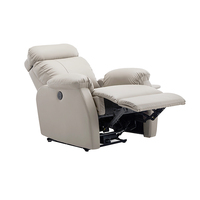 Fauteuil inclinable électrique en cuir PU avec télécommande, canapé inclinable électrique pour salon, siège individuel