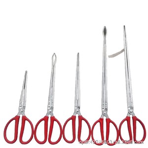 Stainless Steel Object Picker Tongs Long Handle Crab Fishing Plier Outdoor Activities Durable Manual Tool - Product Image 1