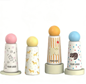 Thermos à vide créatif et mignon pour étudiants et enfants, <span class=keywords><strong>en</strong></span> acier inoxydable portable pour le sport avec conservation de la chaleur - Product Image 1