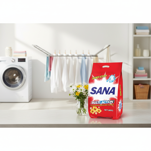 Detergente en Polvo para Ropa Ecológico de 800g con Propiedades Antibacterianas, Espuma Abundante y Fuerte Fragancia - Product Image 2