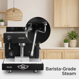 SY-101 Máquina de Espresso Semiautomática Italiana Picasso WEGA Pegaso de 2 Grupos, Caldera Doble E61, 3600W, Taza Alta para Cafetería - Product Image 6