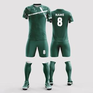 جودة عالية مخصصة أطقم كرة القدم بالجملة سراويل موحدة لكرة القدم مع طباعة رقمية وشعار شخصي ملابس كرة القدم - Product Image 4