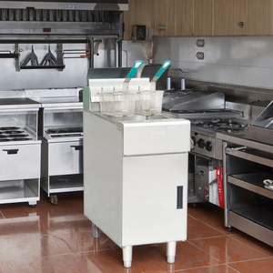 Friggitrice Professionale a Gas in Acciaio Inox da 26L con Vasca Singola per Ristoranti - Product Image 5