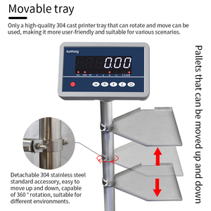 Nhãn HTW-P và in hóa đơn quy mô nền tảng tùy chọn USB flash drive chỉ số điện tử Quy mô nền tảng - Product Image 3