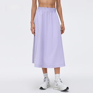 Nuove Gonne Lunghe da Donna 2026 con Vita Elasticizzata a Quattro Vie, Asciugatura Rapida, Tasche Laterali, Gonne Sportive per Palestra - Product Image 6
