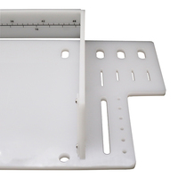 Planche de filetage Filet Mate pour bateau, table de nettoyage de poisson, station de filetage, avec rangement pour pinces, en polyéthylène OEM