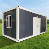 Économie d'énergie et résistance au feu éco-optimisées pour la construction d'autoroutes Maison modulaire préfabriquée Logement