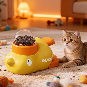 Petop Dropshipping Dispensador de Golosinas para Mascotas, Dispensador de Premios con Sistema de Empuje, Juguetes Interactivos para Mascotas - Product Image 2