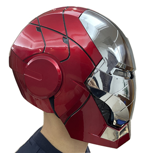 Factory Price Cool Sport ABS Winter Riding Voice Remote Control Electric <strong>IronMan</strong> <strong>Helmet</strong> for Cosplay Use - Product Image 1
