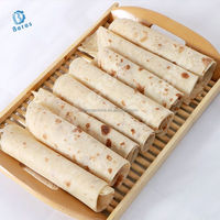 Ligne de production entièrement automatique de pâte à lavash, de tortillas de maïs, avec presse à roti et chapati motorisée