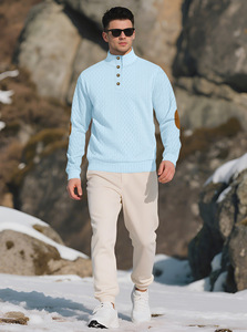 <span class=keywords><strong>เสื้อ</strong></span>ถักแจ็คการ์ดสำหรับผู้ชาย<span class=keywords><strong>เสื้อ</strong></span>สเวตเตอร์แบบสวมหัวพิมพ์ลายดิจิตอล2025 5XL โลโก้หน้าสำหรับฤดูใบไม้ร่วงและฤดูหนาว - Product Image 3