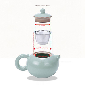 Infusor de Té Reutilizable de Acero Inoxidable, Colador de Malla de Repuesto <span class=keywords><strong>para</strong></span> Tetera, Filtro de Cesta <span class=keywords><strong>para</strong></span> Tazas, Herramientas <span class=keywords><strong>para</strong></span> <span class=keywords><strong>Café</strong></span> y Té - Product Image 2