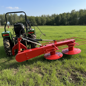 Segadora de Doble Tambor con Suspensión de Tres Puntos, Ancho de Corte de 1.35/1.65 Metros para Corte de Ensilaje y Alfalfa, Certificación CE - Product Image 3