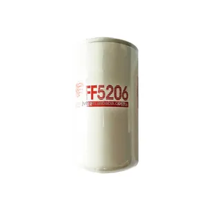 Suku cadang mesin Diesel ekskavator truk berat Filter bahan bakar FF5206 untuk Fleetguard
