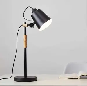 Lâmpada de mesa led contemporânea ajustável, lâmpada de leitura para estudo, design de proteção para os olhos, quarto infantil, escritório